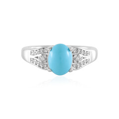 Bague en argent et Turquoise Sleeping Beauty (Faszination Türkis)