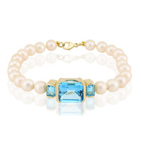Bracelet en or et Topaze de Marambaia (Michelle Albala)
