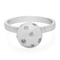 Bague en argent et Zircon