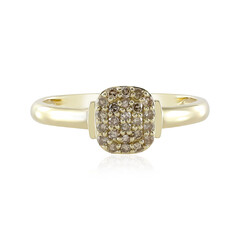 Bague en or et Diamant champagne I2 (de Melo)