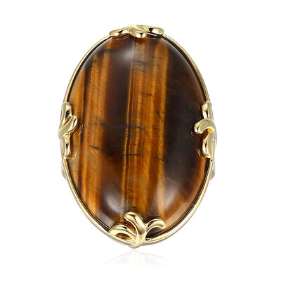 Bague en argent et Œil de Tigre
