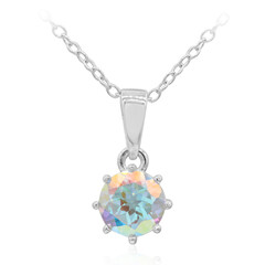 Collier en argent et Topaze Rayon de Lune