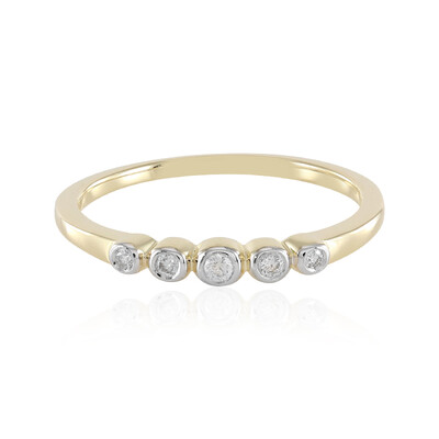 Bague en or et Diamant SI1 (H)