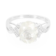 Bague en argent et Orthose