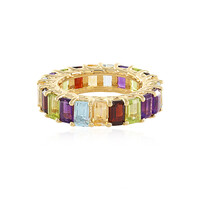 Bague en argent et Améthyste de Zambie