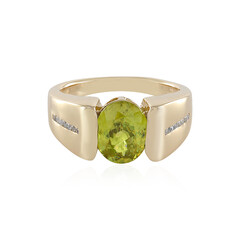 Bague en or et Sphène