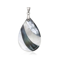 Pendentif en argent et Nacre