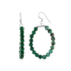 Boucles d'oreilles en argent et Turquoise