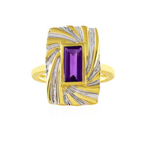 Bague en argent et Améthyste