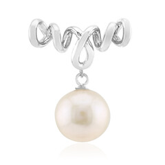 Pendentif en argent et Perle blanche de culture d'eau douce