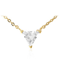 Collier en argent et Topaze blanche