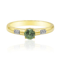 Bague en or et Grenat Démantoïde de Madagascar (John Ferry)