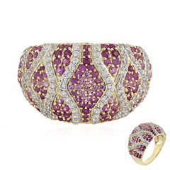 Bague en or et Rubis
