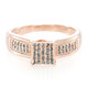 Bague en argent et Diamant fantaisie