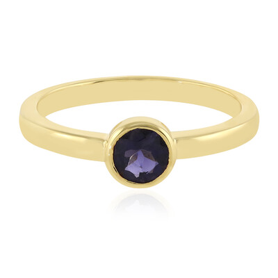 Bague en argent et Iolite