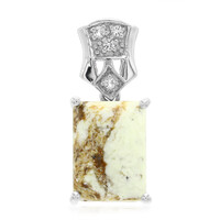 Pendentif en argent et Magnésite