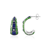 Boucles d'oreilles en argent et Zircon