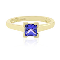 Bague en or et Tanzanite AAA