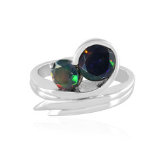Bague en argent et Opale Mezezo (de Melo)