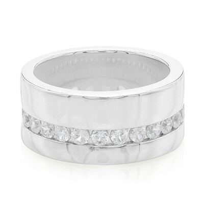 Bague en argent et Zircon