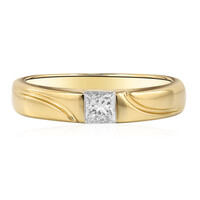 Bague en or et Diamant IF (D)