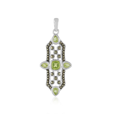 Pendentif en argent et Péridot