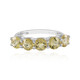 Bague en argent et Béryl jaune (de Melo)