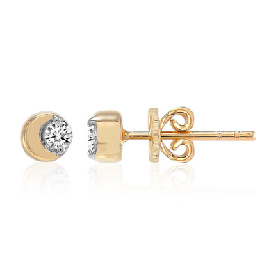 Boucles d'oreilles en or et Diamant SI1 (G) (Annette)