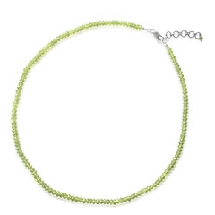 Collier en argent et Péridot