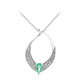 Collier en or et Emeraude de Zambie AAA (CIRARI)