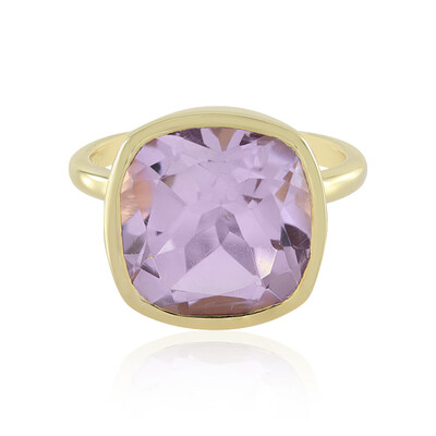 Bague en argent et Améthyste Rose de France