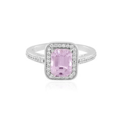 Bague en or et Kunzite AAA