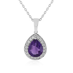 Collier en argent et Améthyste