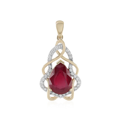 Pendentif en or et Rubis de Madagascar (SUHANA)