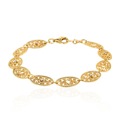 Bracelet en argent et Diamant PK (I)