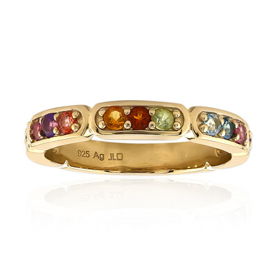 Bague en argent et Citrine