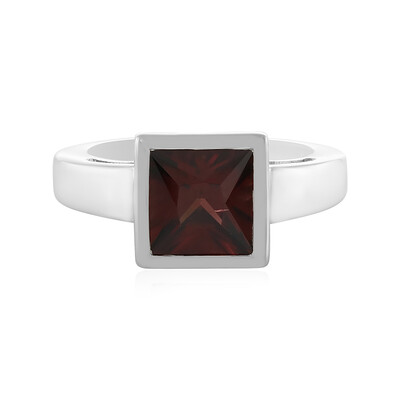 Bague en argent et Zircon rose (MONOSONO COLLECTION)