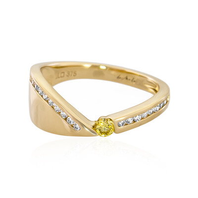 Bague en or et Diamant SI2 jaune (de Melo)
