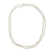 Collier en argent et Perle de culture d'eau douce (TPC)