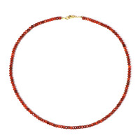 Collier en argent et Jaspe sanguin