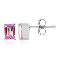Boucles d'oreilles en argent et Topaze jubilaire