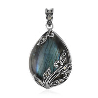 Pendentif en argent et Labradorite