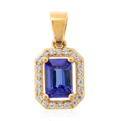 Pendentif en or et Tanzanite AAA (Adela Gold)