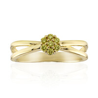 Bague en or et Diamant VS1 jaune