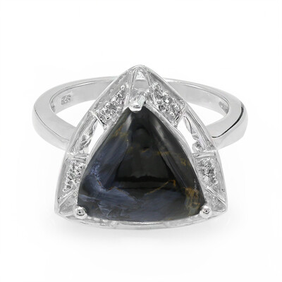 Bague en argent et Pietersite