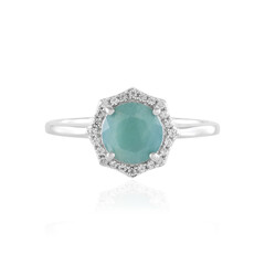 Bague en argent et Grandidierite