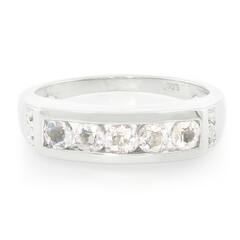 Bague en argent et Tourmaline