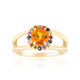 Bague en or et Saphir orange de Ban Ka Cha