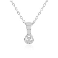 Collier en argent et Diamant I3 (J)