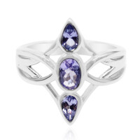 Bague en argent et Tanzanite
